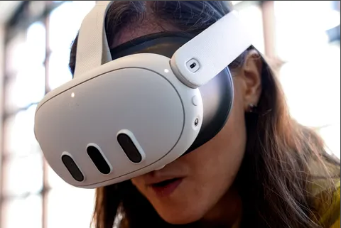 Meta發(fā)布新一代VR頭顯：處理器、屏幕升級，支持彩色透視和手部追蹤