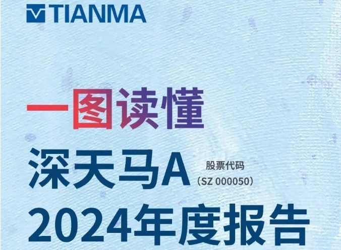 天馬：2024年營收334.94億元；歸母凈利潤同比改善14.29億元