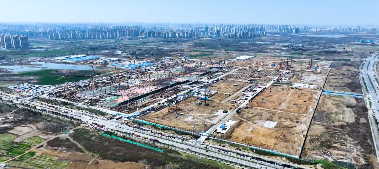 直擊合肥國(guó)顯8.6代線項(xiàng)目建設(shè)新進(jìn)度