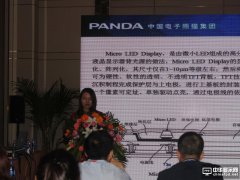 南京中電熊貓崔曉晨：基于Micro LED的顯示技術的研究