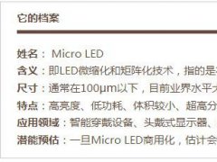 多圖秒懂Micro LED：殺手級(jí)應(yīng)用 緣何未顯殺手本色？